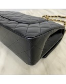 CHANEL Medium Classic Flap Shoulder Bag in Black Lambskin - GHW (29 Series)